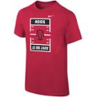 Boys 8-20 Nike Arkansas Razorbacks Football Tee, Size: Xl 18-20, Red