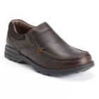 Chaps Adler Men's Casual Leather Loafers, Size: Medium (9.5), Brown