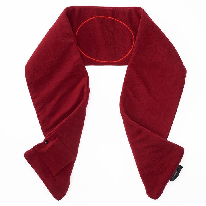 Sunbeam Fleece Heated Scarf, Adult Unisex, Red