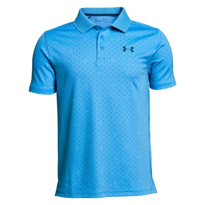 Boys 8-20 Under Armour Performance Polo, Size: Large, Gold