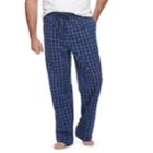 Big & Tall Croft & Barrow&reg; True Comfort Stretch Lounge Pants, Men's, Size: L Tall, Dark Blue