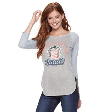 Juniors' The Sandlot You're Killing Me Smalls Raglan Tee, Teens, Size: Xl, Med Grey