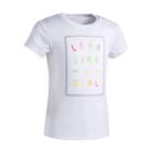 Girls 4-6x Under Armour Lead Like A Girl Tee, Size: 6, White