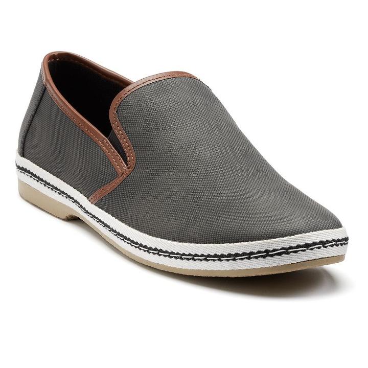 Apt. 9&reg; Men's Slip-on Casual Shoes, Size: 10.5, Grey