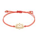 Lc Lauren Conrad Lotus Flower Pink Friendship Bracelet, Women's