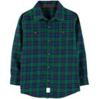 Boys 4-12 Carter's Plaid Button Down Shirt, Size: 8