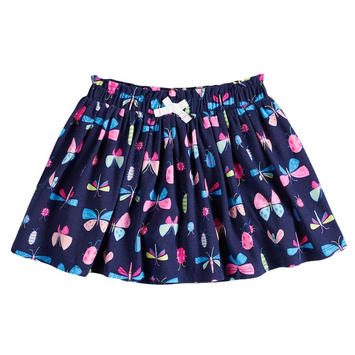 Girls 4-10 Jumping Beans&reg; Patterned Skort, Size: 6, Blue