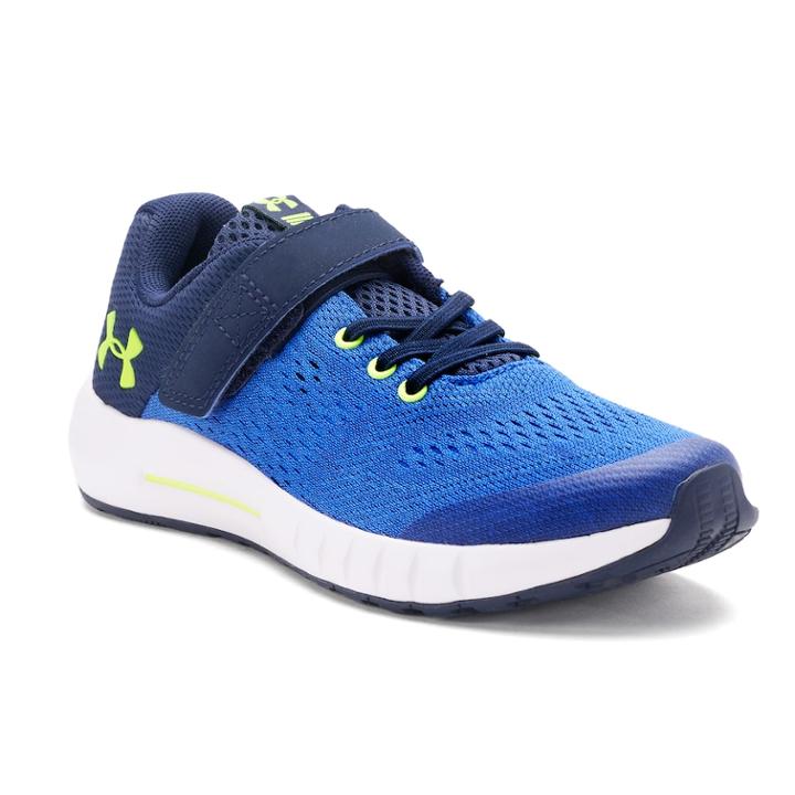 Under Armour Pursuit Preschool Boys' Sneakers, Size: 3, Blue