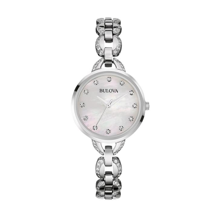 Bulova Women's Stainless Steel Watch - 96l203, Grey