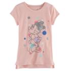 Disney's Minnie Mouse Girls 4-10 High-low Dot Tee By Jumping Beans&reg;, Size: 10, Brt Pink
