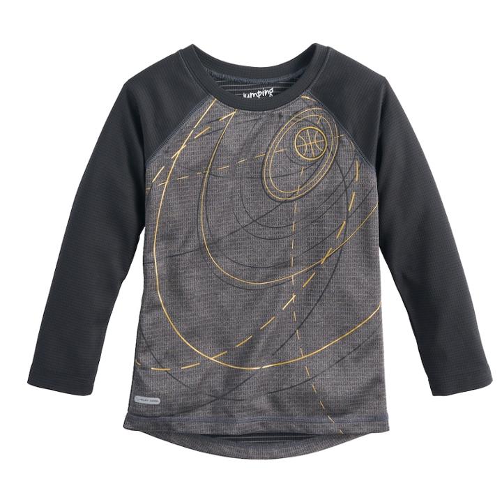 Boys 4-10 Jumping Beans&reg; Graphic Raglan Tee, Size: 7x, Black