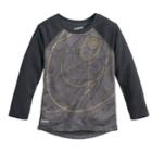 Boys 4-10 Jumping Beans&reg; Graphic Raglan Tee, Size: 7x, Black