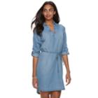 Women's Sonoma Goods For Life&trade; Shirtdress, Size: Xxl, White