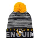 Adult Adidas Pittsburgh Penguins Cuffed Beanie, Men's, Multicolor