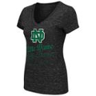 Women's Campus Heritage Notre Dame Fighting Irish Graduation Tee, Size: Small, Black