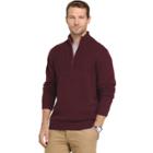 Big & Tall Izod Newport Regular-fit Cable-knit Quarter-zip Pullover, Men's, Size: 3xb, Drk Purple
