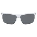 Men's Nike Trainer Semirimless Sport Wrap Sunglasses, White