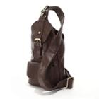 Amerileather Grylls Sling Mini Leather Backpack, Women's, Dark Brown