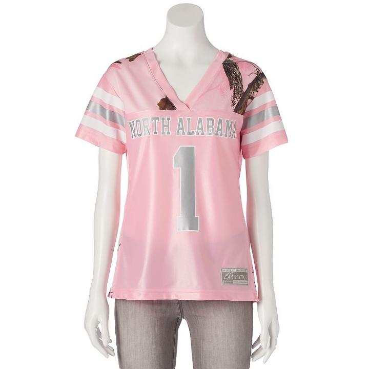 Women's Realtree University Of North Alabama Game Day Jersey, Size: Xl, Pink