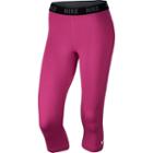 Women's Nike Cool Victory Dri-fit Base Layer Running Capris, Size: Small, Med Red