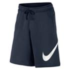 Men's Nike Club Fleece Shorts, Size: Xxl, Light Blue