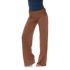 Women's White Mark Palazzo Pants, Size: Large, Brown