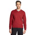 Men's Izod Premium Essentials Classic-fit V-neck Sweater, Size: Xl, Brt Red