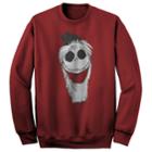 Big & Tall A Nightmare Before Christmas Jack Skellington Holiday Fleece Sweatshirt, Men's, Size: Xxl Tall, Brt Red