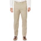 Men's Savane Ultimate Straight-fit Performance Flat-front Chino Pants, Size: 32x32, Med Beige