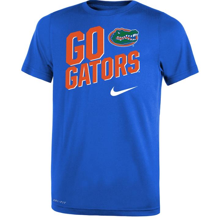 Boys 8-20 Nike Florida Gators Local Verbiage Tee, Size: Xl 18-20, Blue