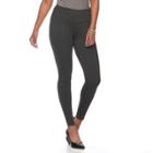 Women's Apt. 9&reg; Tummy Control Ponte Leggings, Size: Small, Brt Purple