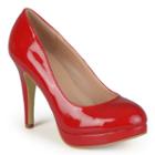 Journee Collection Maddy Women's Platform High Heels, Girl's, Size: 7.5, Red