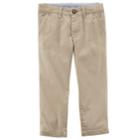 Boys 4-8 Carter's Khaki Pants, Size: 6, Med Beige