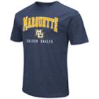 Men's Campus Heritage Marquette Golden Eagles Team Color Tee, Size: Xl, Blue (navy)
