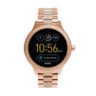 Fossil Women's Q Venture Gen 3 Stainless Steel Smart Watch - Ftw6008, Size: Large, Pink