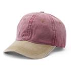 Women's Mudd&reg; Two Tone Baseball Hat, Dark Red