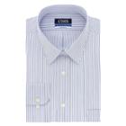 Men's Chaps Regular-fit Wrinkle-free Stretch Collar Dress Shirt, Size: 17-34/35, Brt Blue