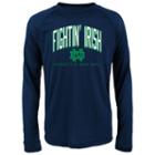 Boys 8-20 Notre Dame Fighting Irish Arch Tee, Size: S(8), Blue (navy)