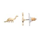 Lc Lauren Conrad Dinosaur Stud Earrings, Women's, Gold