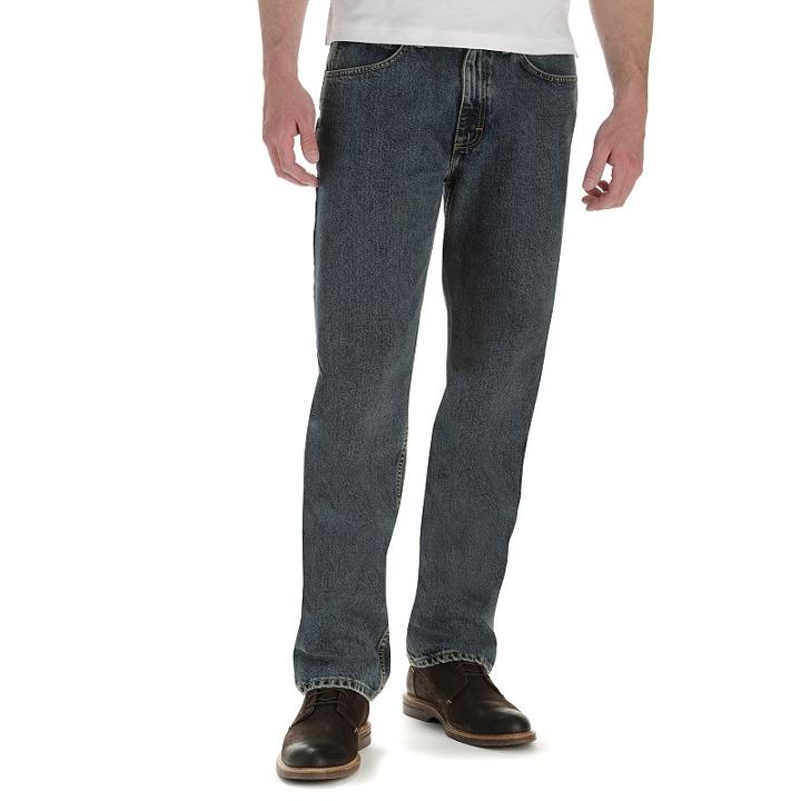 Men's Lee Relaxed Fit Jeans, Size: 33x29, Blue