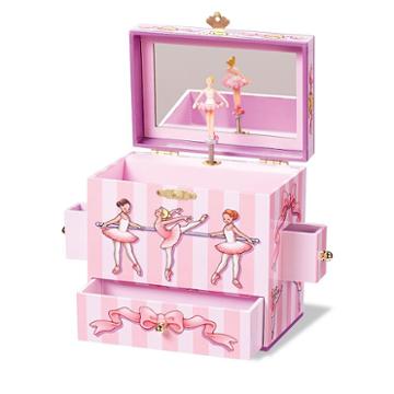 Enchantmints Ballet Class Musical Jewelry Box, Multicolor