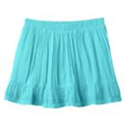 Plus Size Mudd&reg; Crochet Skirt, Girl's, Size: 18 1/2, Turquoise/blue (turq/aqua)