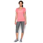 Women's Under Armour Tech Short Sleeve Tee, Size: Small, Med Orange