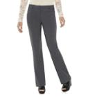 Juniors' Candie's&reg; Marilyn Side Tab Bootcut Dress Pants, Girl's, Size: 13, Grey