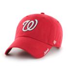 Adult '47 Brand Washington Nationals Clean Up Hat, Women's, Red