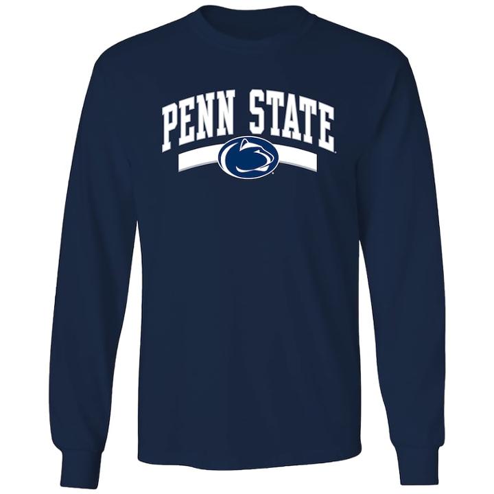 Men's Penn State Nittany Lions Banner Tee, Size: Large, Blue (navy)