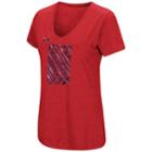 Women's Under Armour Boston Red Sox Heat Gear Streak Tee, Size: Medium, Med Red