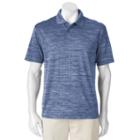 Men's Haggar&reg; Cool 18&reg; Classic-fit Performance Polo, Size: Medium, Dark Blue