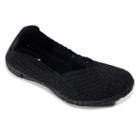 Corkys Sidewalk Women's Featherlite Slip-on Flats, Size: 7, Black