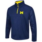 Men's Campus Heritage Michigan Wolverines Sleet Pullover, Size: Medium, Oxford
